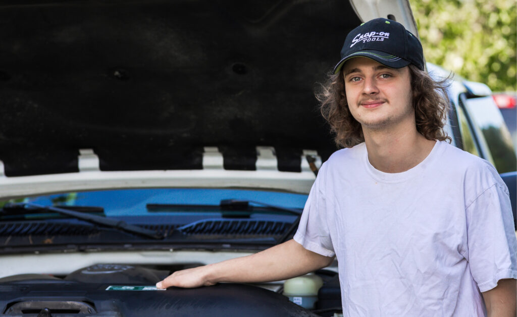 Trade Student Spotlight – Kayden Teale: Fuelling Passion Through Practical Learning